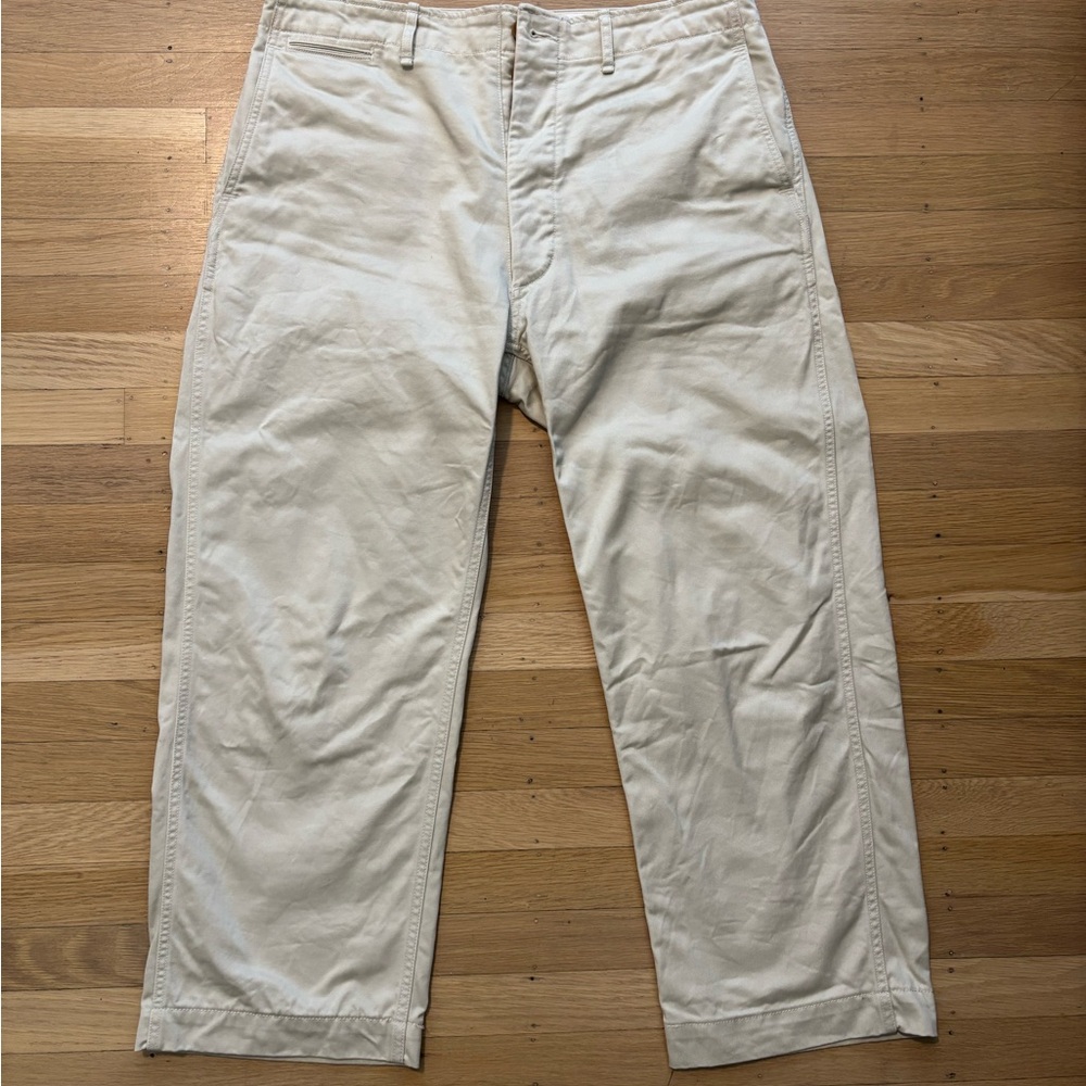 Buck Mason Officer Pants/Chinos. 34 x 25.5